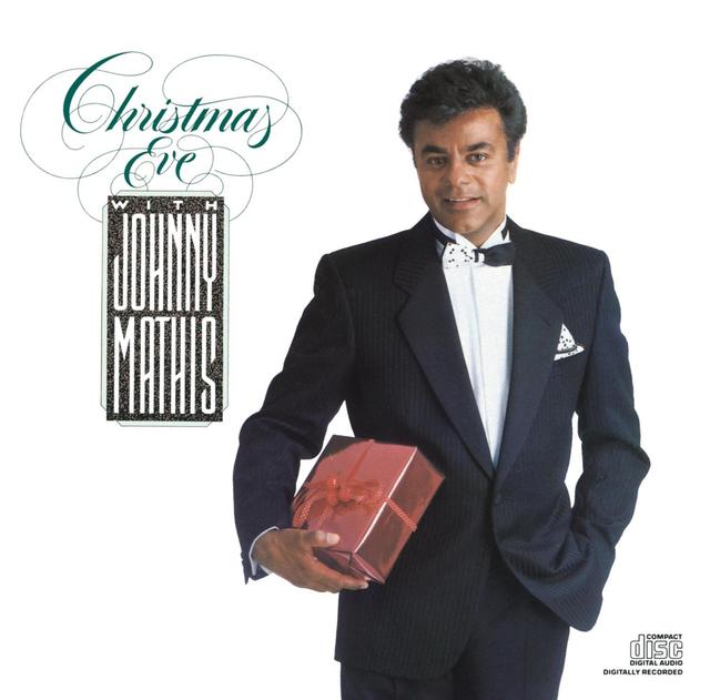 Album cover art for Christmas Eve With Johnny Mathis