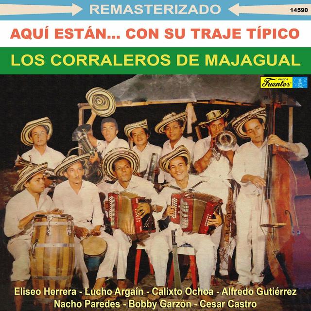 Album cover art for Aquí Están... Con Su Traje Típico