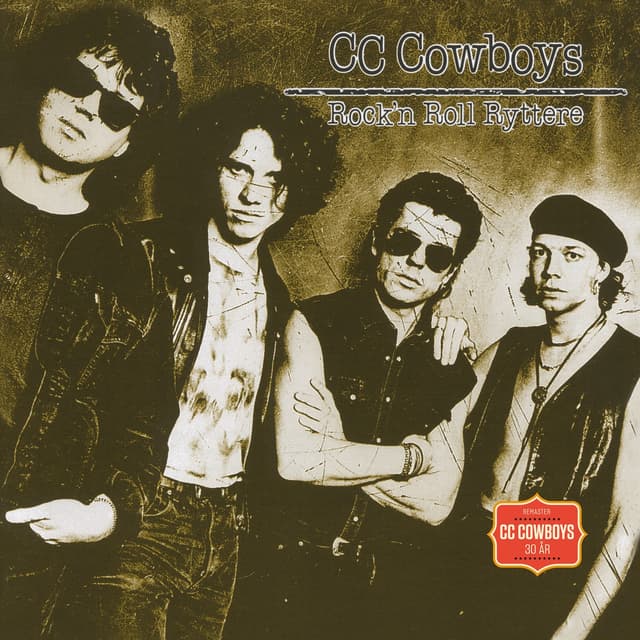 Album cover art for Rock'n roll ryttere