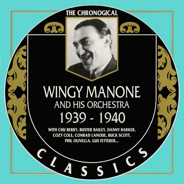 Album cover art for The Chronological Classics: Wingy Manone and His Orchestra 1939-1940