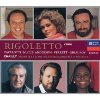 Album cover art for Verdi: Rigoletto