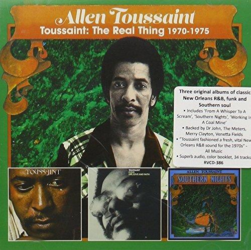 Album cover art for Toussaint: The Real Thing 1970-75