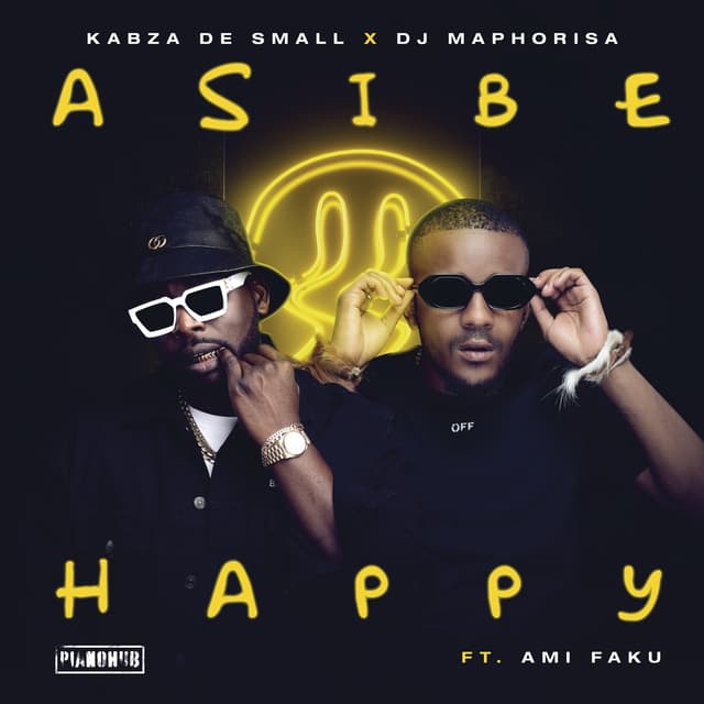 Album cover art for Asibe Happy
