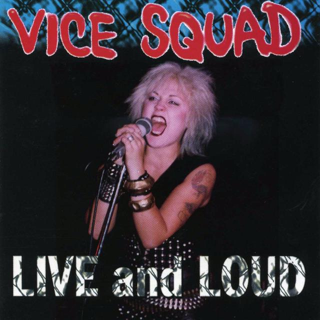 Album cover art for Live And Loud