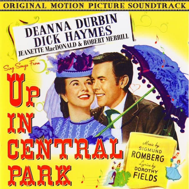 Album cover art for Up in Central Park (Original Motion Picture Soundtrack)