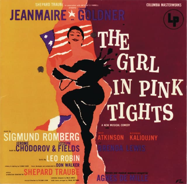 Album cover art for The Girl in Pink Tights