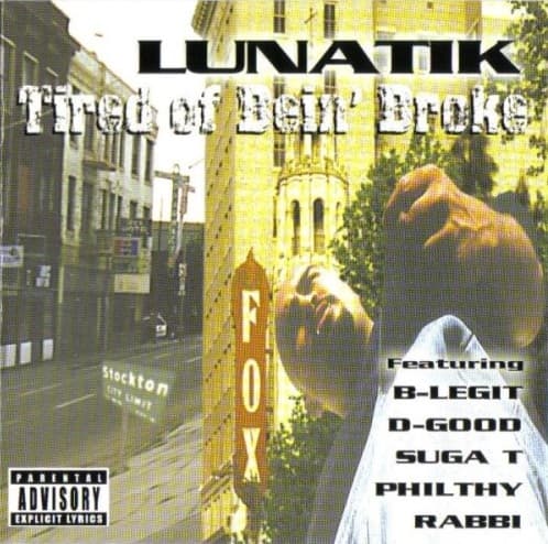 Album cover art for Tired of Bein' Broke