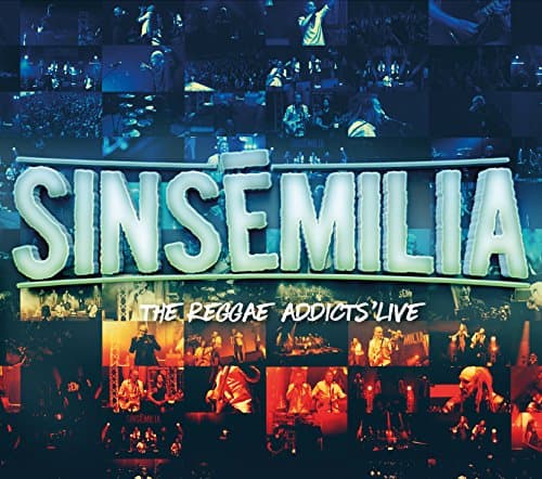 Album cover art for The Reggae Addicts' Live