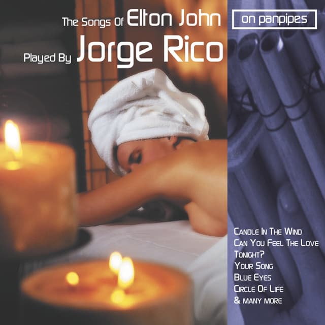 Album cover art for Elton John on Panpipes