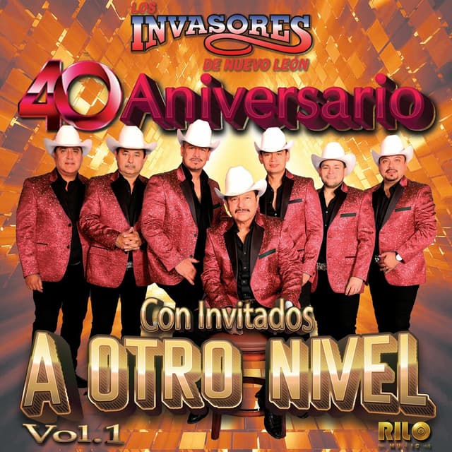 Album cover art for 40 Aniversario Con Invitados a Otro Nivel, Vol. 1