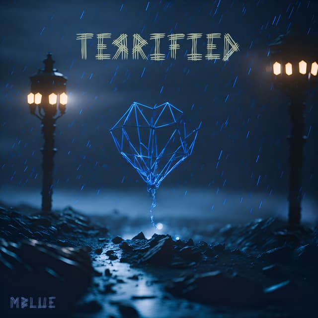 Album cover art for Terrified