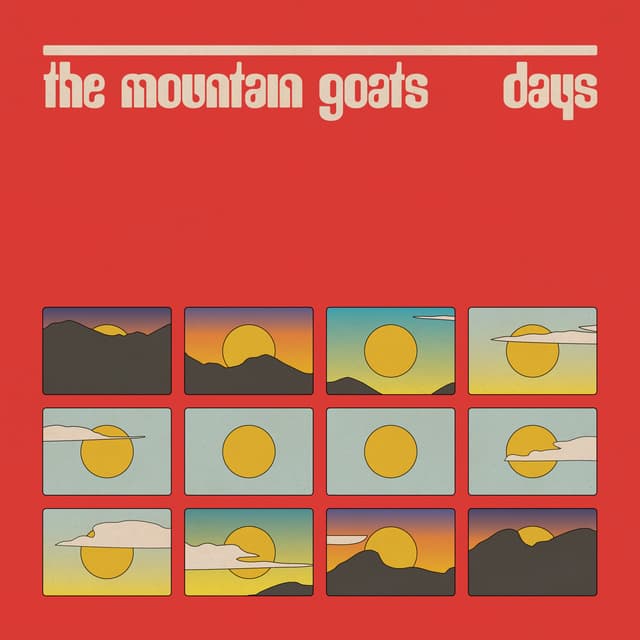 Album cover art for Days