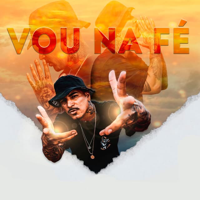 Album cover art for Vou na Fé