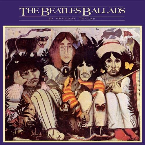 Album cover art for The Beatles Ballads