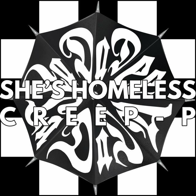 Album cover art for She's Homeless