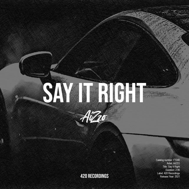 Album cover art for Say It Right
