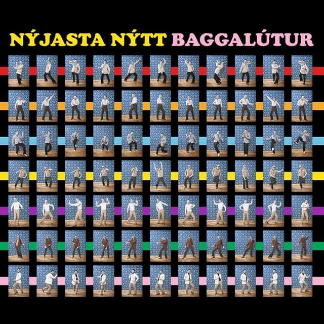 Album cover art for Nýjasta Nýtt