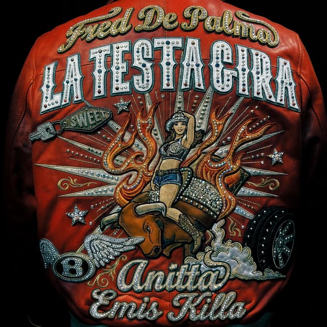 Album cover art for LA TESTA GIRA