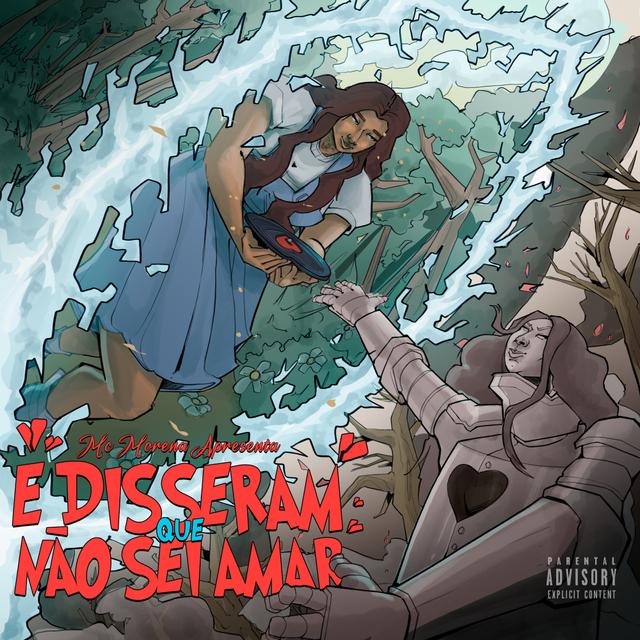 Album cover art for E disseram que não sei amar