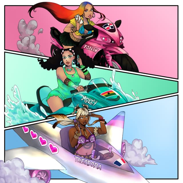 Album cover art for Jetski (FRIKI)