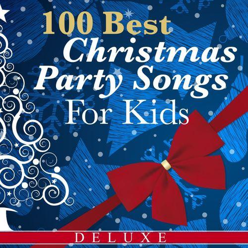 Album cover art for 100 Best Christmas Party Songs for Kids