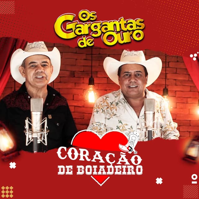 Album cover art for Coração de Boiadeiro