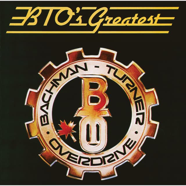 Album cover art for BTO's Greatest