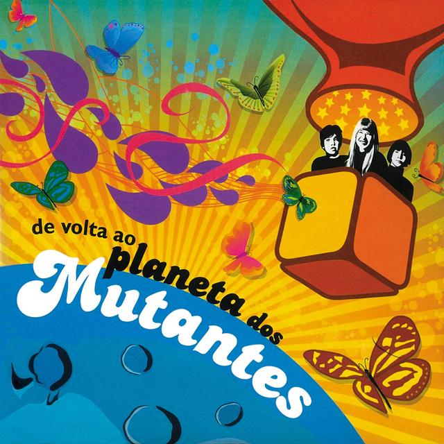 Album cover art for De Volta ao Planeta dos Mutantes