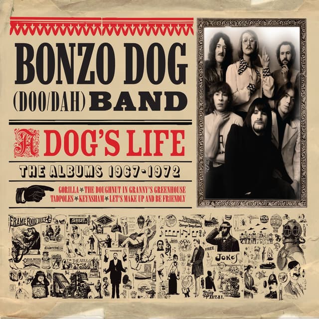Album cover art for A Dog's Life (The Albums 1967-1972)