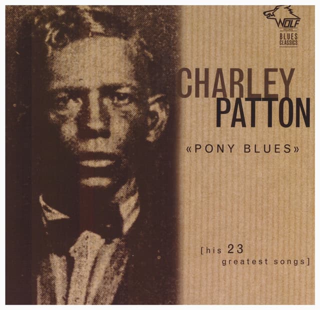 Album cover art for Pony Blues
