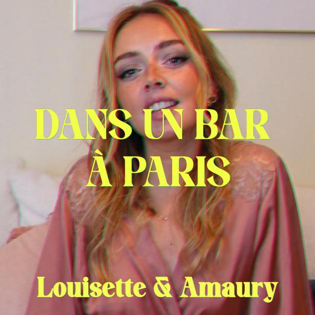 Album cover art for Dans un bar à Paris