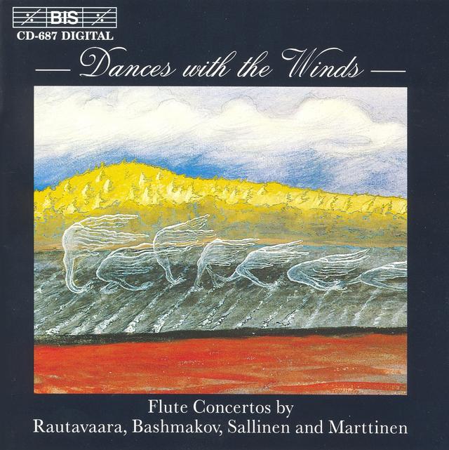 Album cover art for Rautavaara - Bashmakov - Sallinen - Marttinen: Flute Concertos
