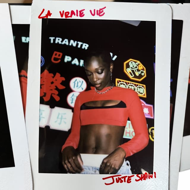 Album cover art for La vraie vie