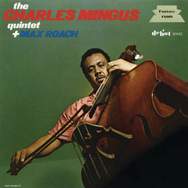 Album cover art for The Charles Mingus Quartet Plus Max Roach