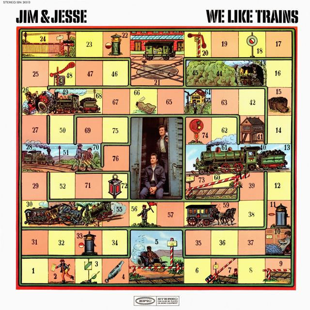 Album cover art for We Like Trains