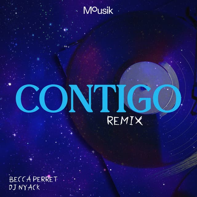 Album cover art for Contigo (Remix)