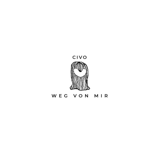 Album cover art for Weg von mir
