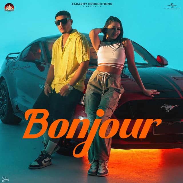 Album cover art for Bonjour