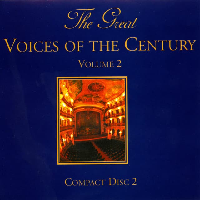 Album cover art for The Great Voices Of The Century Volume Five