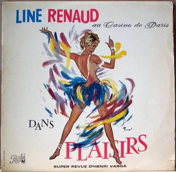 Album cover art for Line Renaud au Casino De Paris