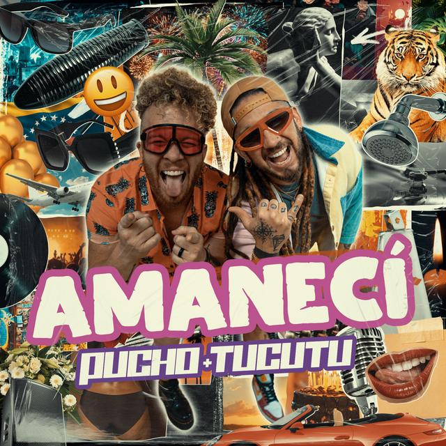 Album cover art for AMANECÍ