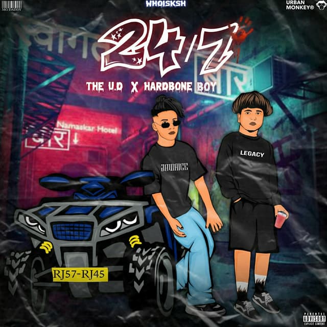 Album cover art for 24/7