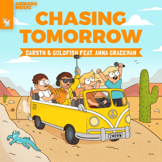 Album cover art for Chasing Tomorrow