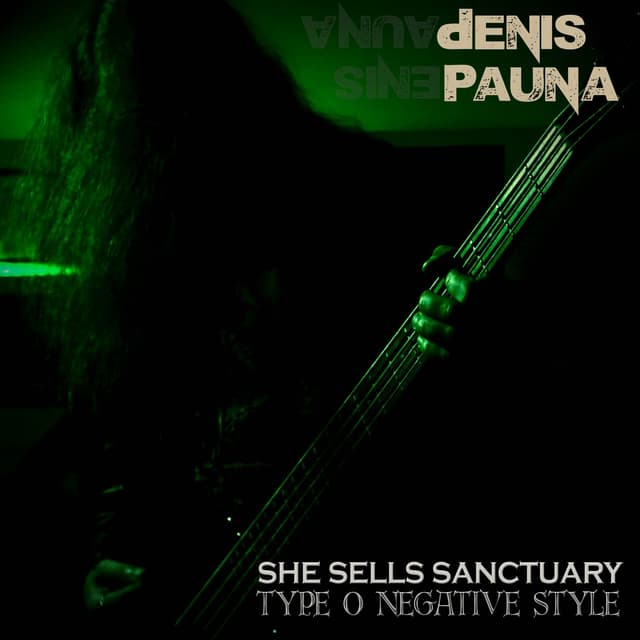 Album cover art for She Sells Sanctuary Type O Negative style