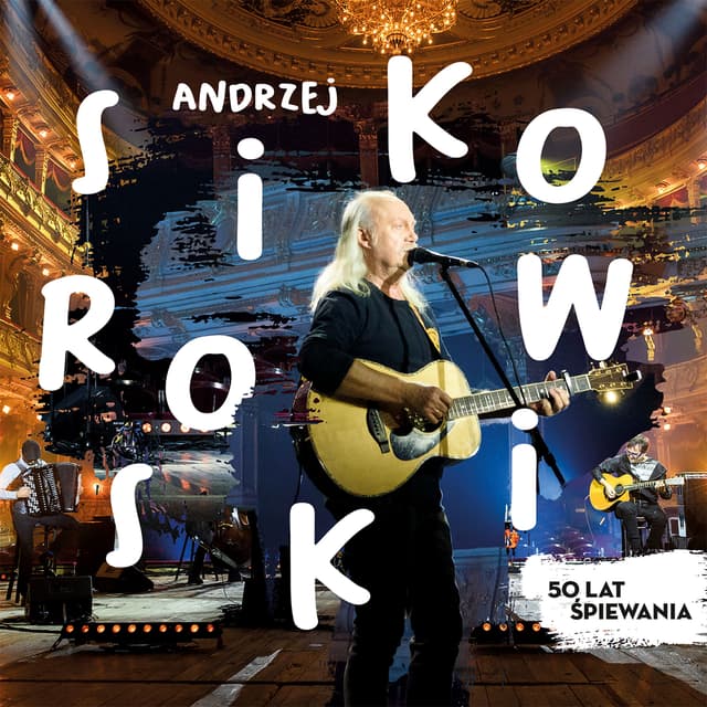 Album cover art for 50 lat z śpiewania (Live at Teatr im. Juliusza Słowackiego w Krakowie, 2020)