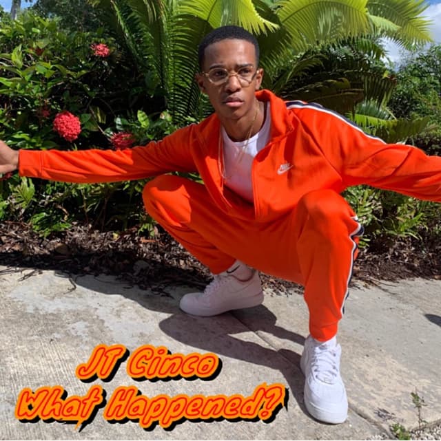 Album cover art for What happened