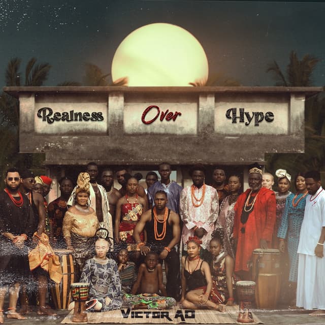Album cover art for Realness Over Hype