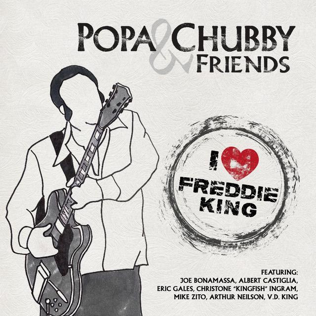 Album cover art for I Love Freddie King