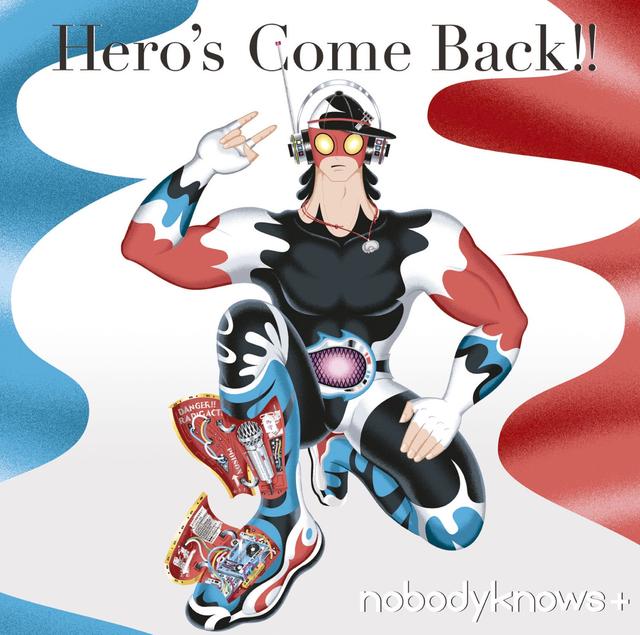 Album cover art for Hero's Come Back!!