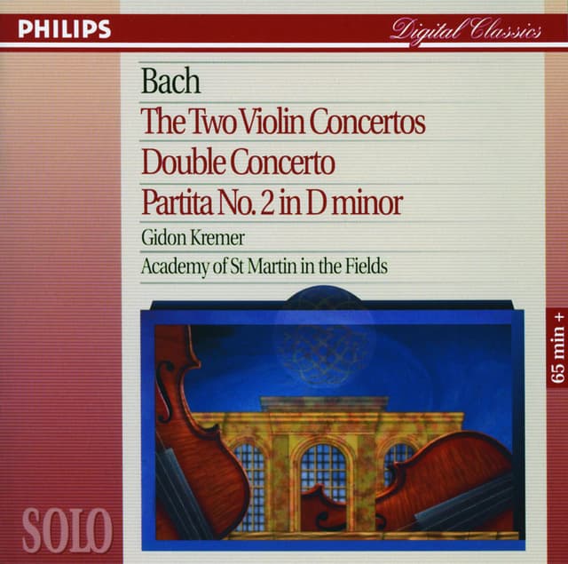Album cover art for Bach, J.s.: The 2 Violin Concertos; Double Concerto; Partita No.2 In D Minor